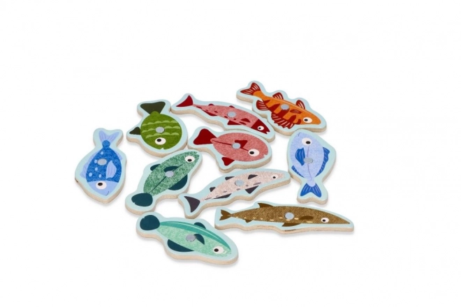 Gioco magnetico Pinguino a pesca