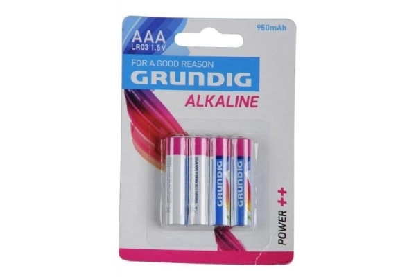 Batterie AAA alcaline Grundig