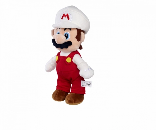 Peluche Super Mario Mario di Fuoco 30 cm