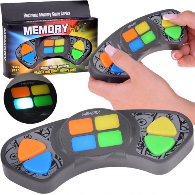 Gioco elettronico Memory con pulsanti colorati