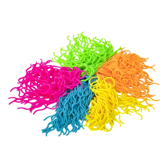Cinque vivaci colori fluorescenti