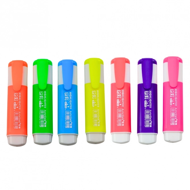 Set di evidenziatori neon 7 pezzi
