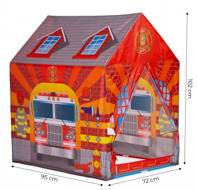Tenda per bambini Caserma dei Pompieri di Iplay