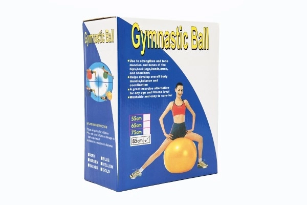 Palla da ginnastica 85cm per riabilitazione e relax