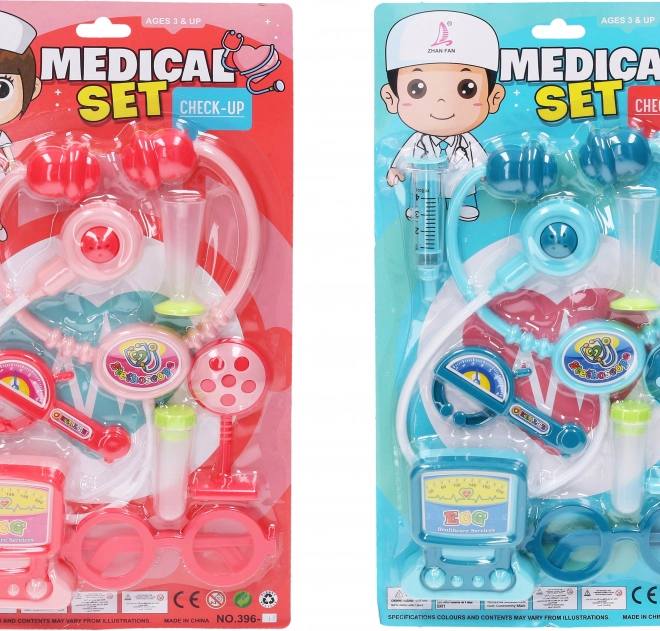 Set da dottore per bambini – rosa o blu