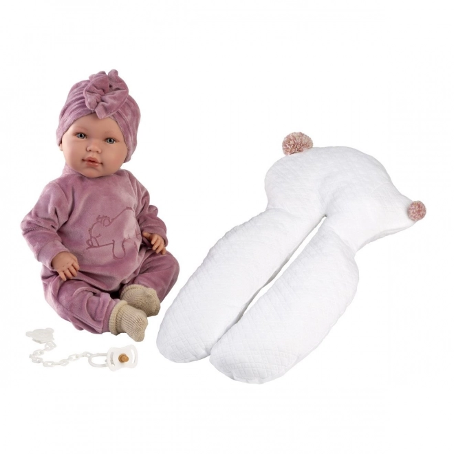 Bambola Realistica Neonato Llorens 42 cm con Suoni