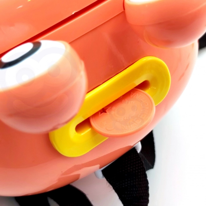 Cassaforte elettronica krab arancione con codice PIN per bambini