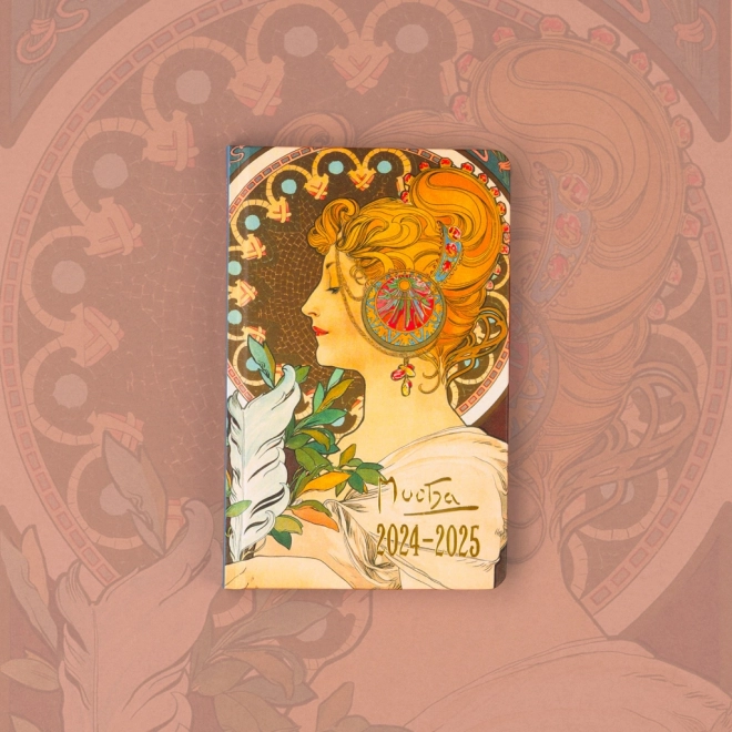 Diario 18 mesi Petito – Alfons Mucha 2024/2025