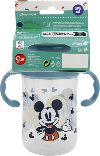 Design giocoso con personaggio di Mickey