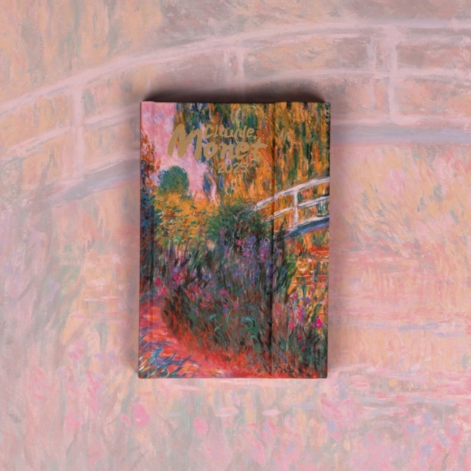 Diario settimanale magnetico Claude Monet 2025