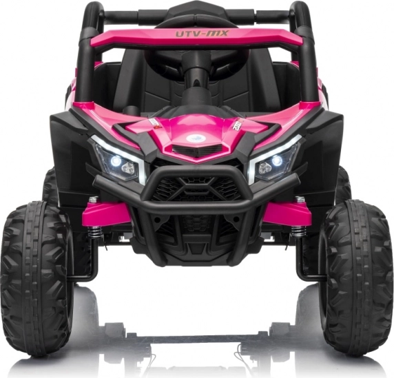 Auto elettrico per bambini Buggy Madman UTV-MX rosa