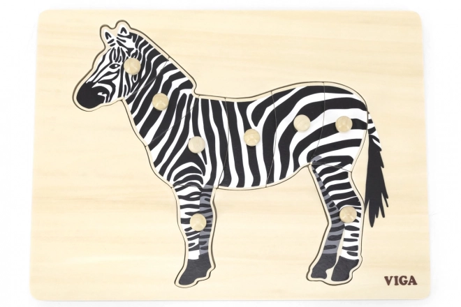 Vincastro in legno - Zebra Montessori