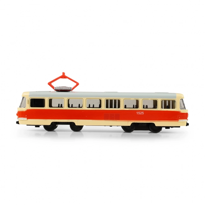 Tram retro in metallo 16 cm Bratislava