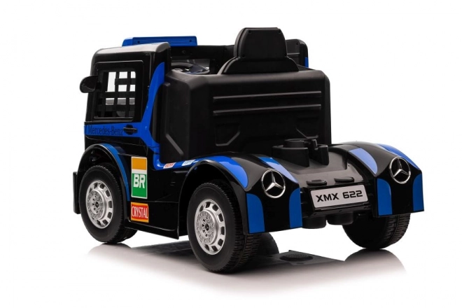 Auto elettrica per bambini Mercedes Blu