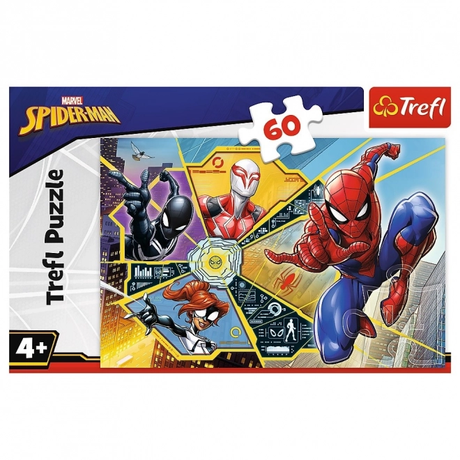 Puzzle SPIDERMAN Ragnatela 60 pezzi