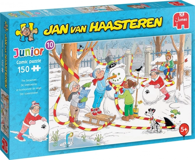 Puzzle JUMBO Junior Pupazzo di neve 150 pezzi