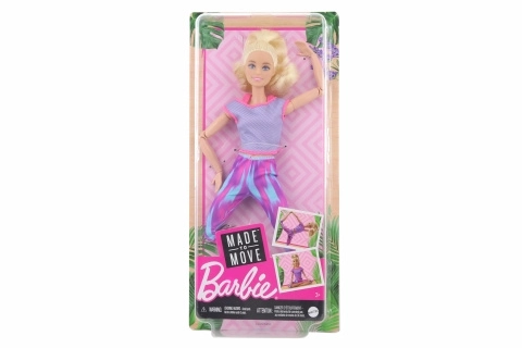 Barbie made to move in abiti rosa floreali