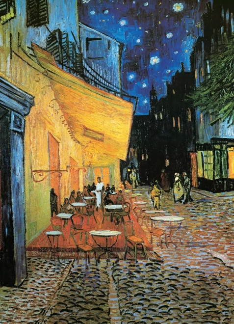 Puzzle Terrazza del Caffè di Notte 1000 Pezzi Eurographics