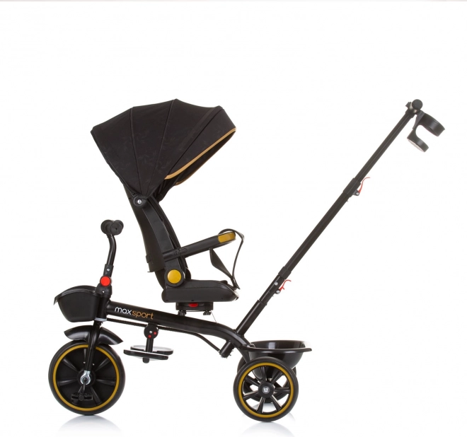 Triciclo con tettuccio Chipolino Max Sport 2 in 1 Obsidian