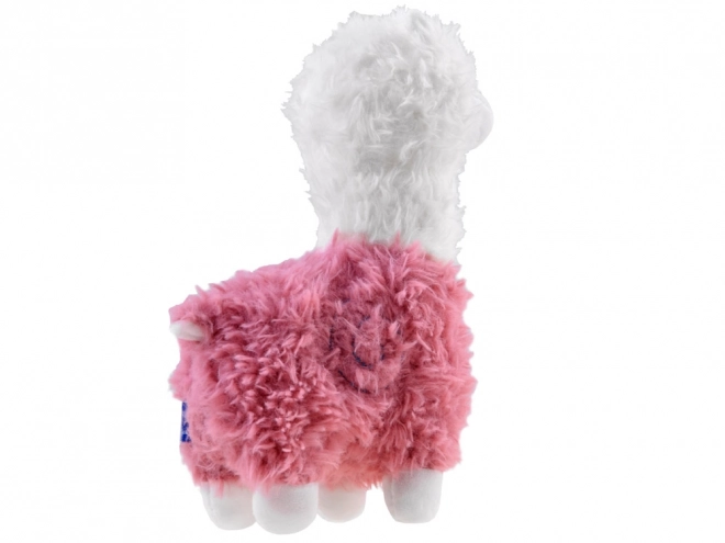 Peluche Lama Alpaca Soffice – rosa