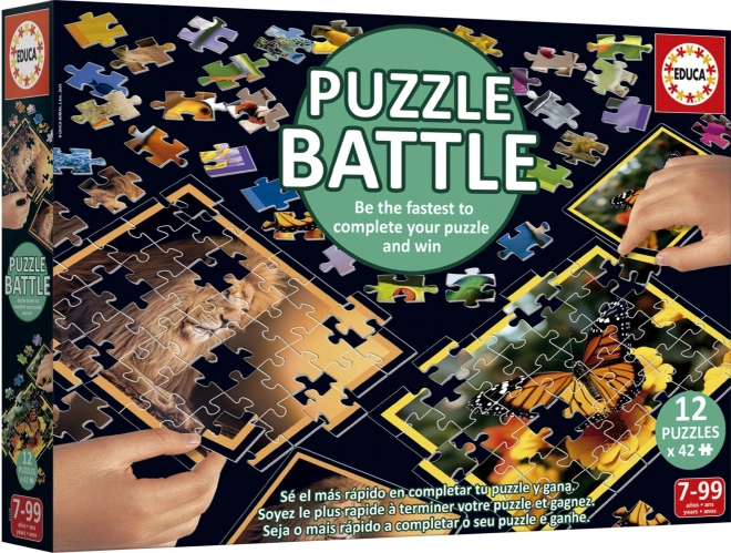 Puzzle battaglia Natura 12x42 pezzi