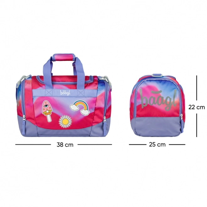 Borsa sportiva per bambini Hippie