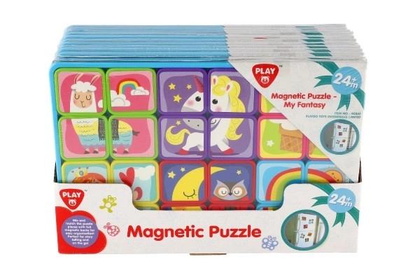 Puzzle magnetico da tavolo fantasia