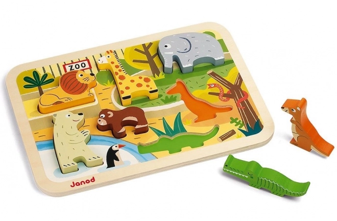 Puzzle ad incastro ZOO Chunky