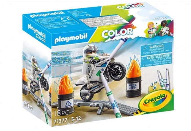 Motocicletta Playmobil Color