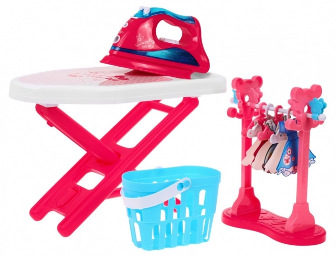 Set da stiro interattivo per bambini 3+ con ferro a vapore e accessori