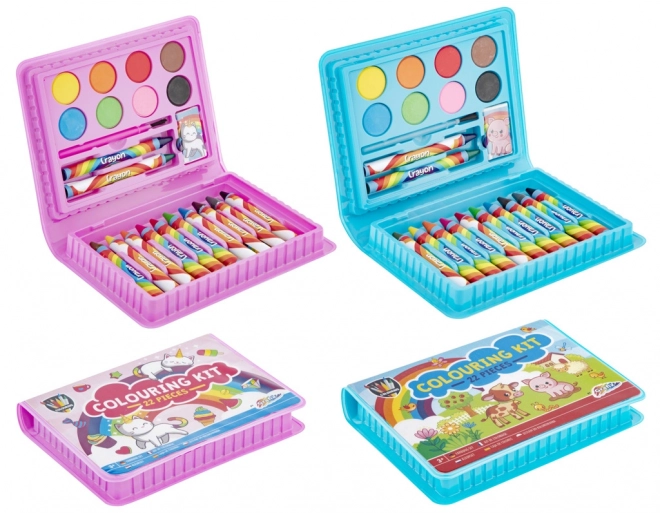 Set artistico 22 pezzi Unicorni