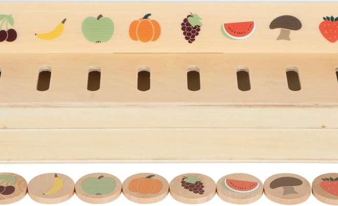 Ricco set con 60 gettoni illustrati