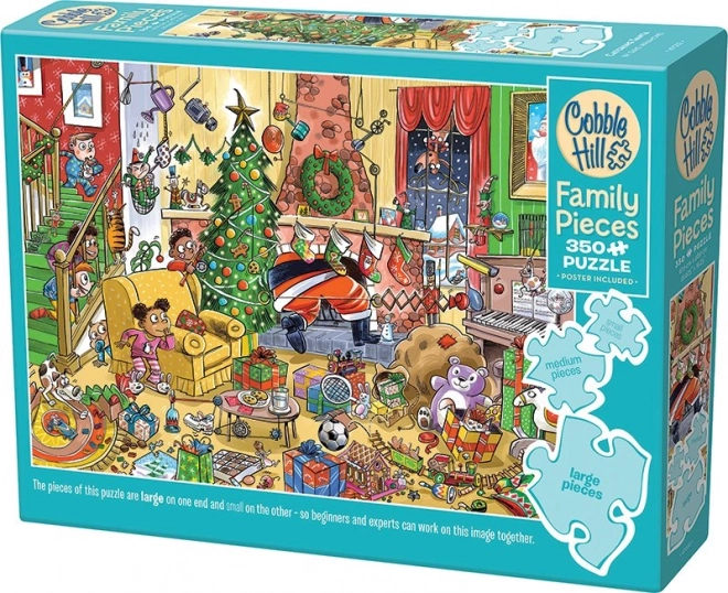 Puzzle Familiare Catturare Babbo Natale 350 Pezzi