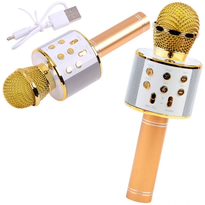 Microfono Karaoke Wireless con Altoparlante