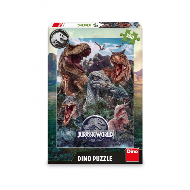 Puzzle Jurassic World 500 pezzi