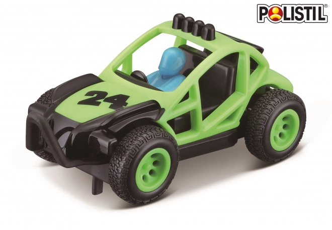 Macchinina Desert Rally Verde Scala 1:43 di Polistil