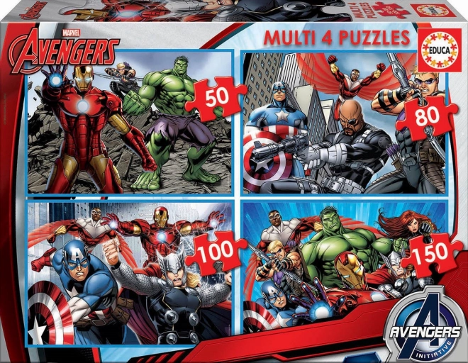 Puzzle Progressivi Avengers EDUCA