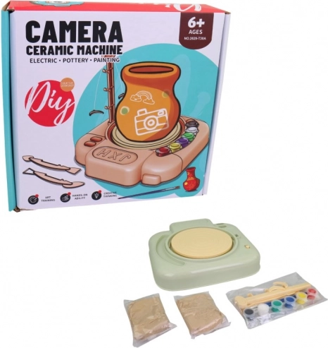 Tornio da vasaio con kit per bambini