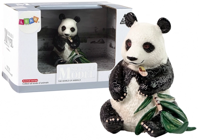 Figurina Collezionabile Panda Gigante con Bambù