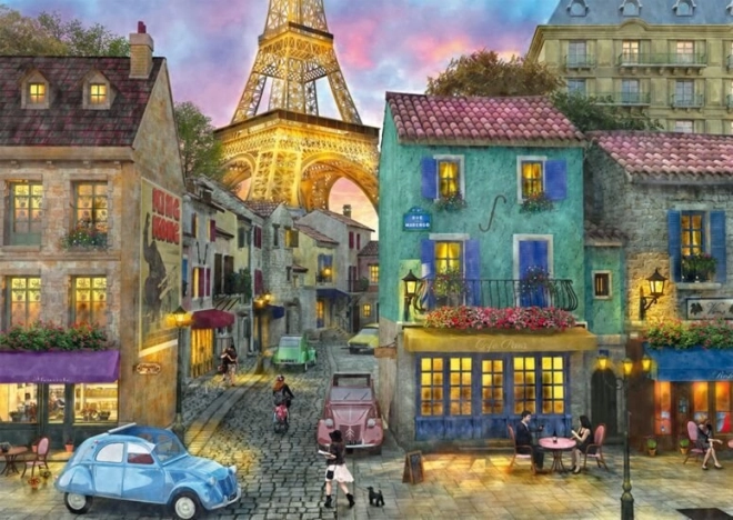 Puzzle SCHMIDT Strade di Parigi 1000 pezzi