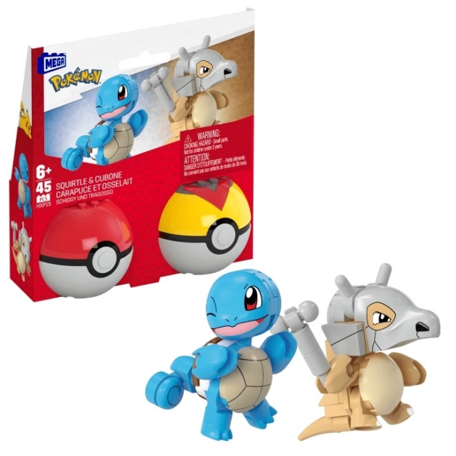 Costruzioni Mega Pokémon Squirtle e Cubone