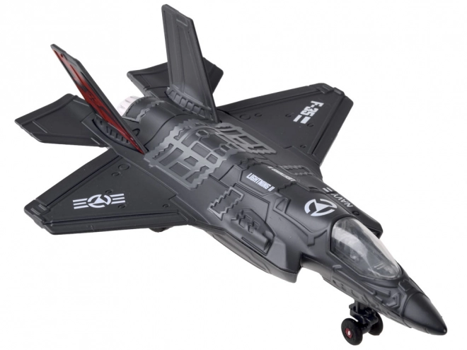 Aereo militare F-35 in metallo