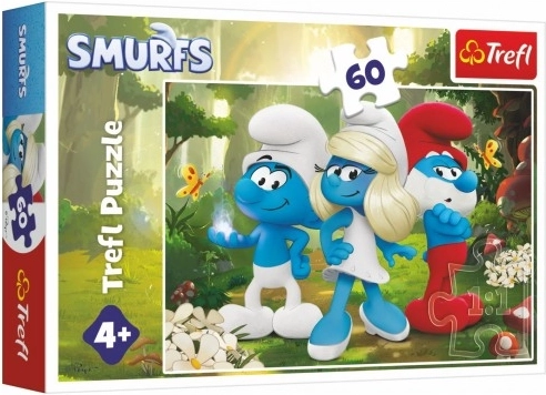 Puzzle Puffi Bosco Incantato 60 Pezzi