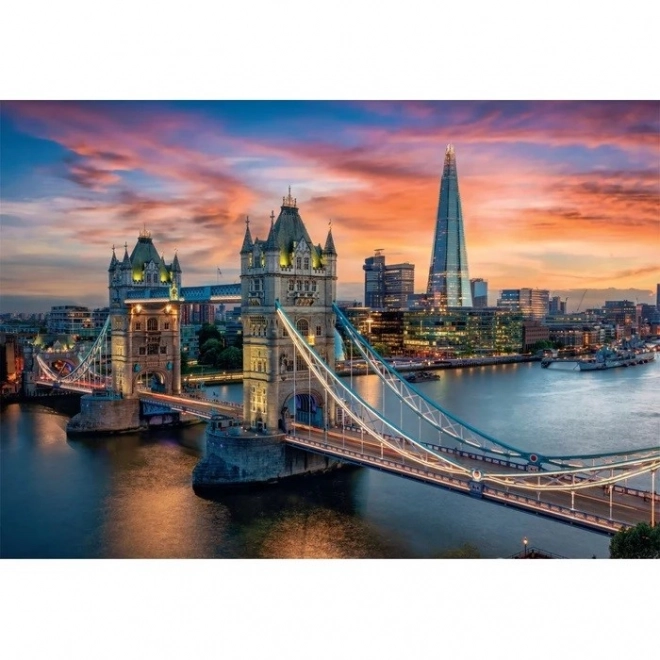 Puzzle 1500 Pezzi Tramonto su Londra