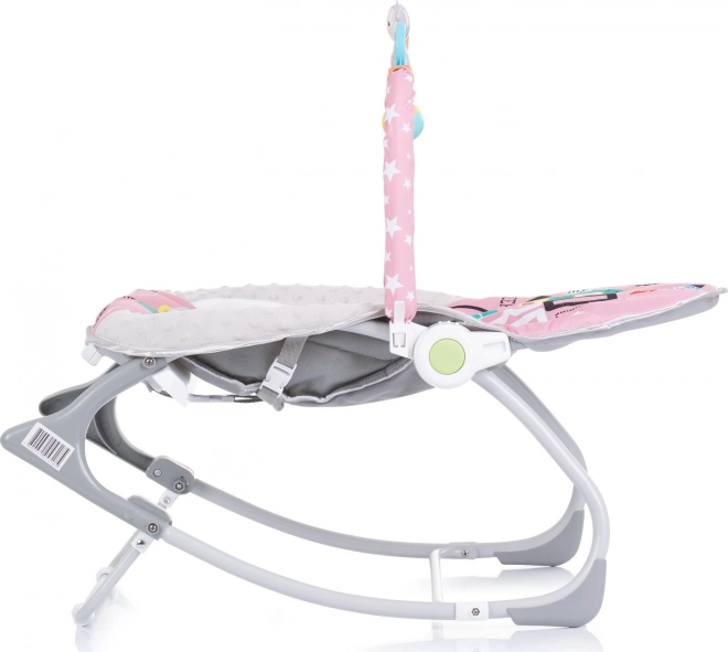 Sedile vibrante 2 in 1 Baby Spa Rosa