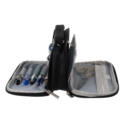 Astuccio doppio nero Maaleo – Nero