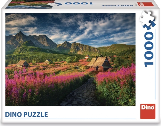 Puzzle di dinosauri - Valle dei Bruchi 1000 pezzi