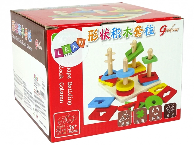 Giocattolo Educativo in Legno: Puzzle e Sorter