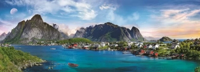 Puzzle panoramico Lofoten Norvegia 500 pezzi