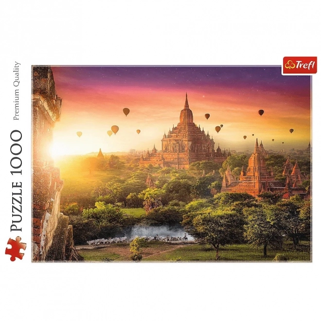 Puzzle 1000 pezzi - Antico Tempio in Birmania